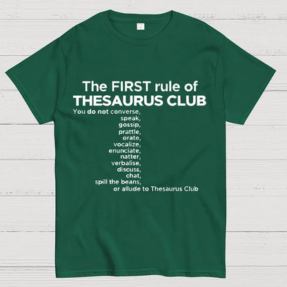 Thesaurus Club Confidential Geek T-Shirt