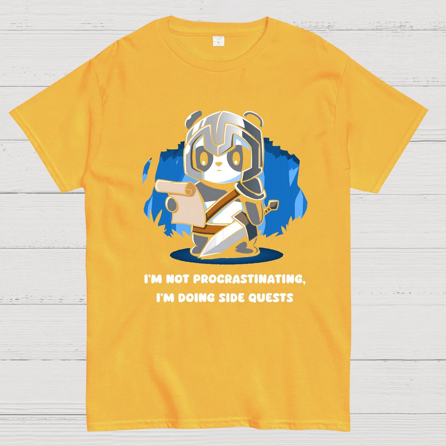 I'm Not Procrastinating It's A Side Quest Geek T-Shirt