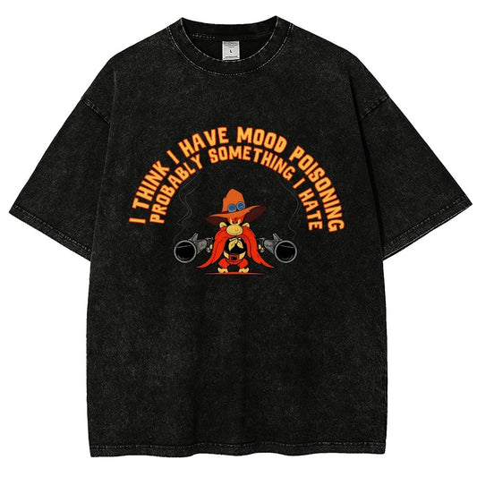 A Bad Case Of Mood Poisoning Vintage Distressed T-shirt