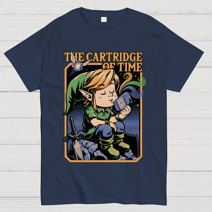 Vintage Game Elf Geek Cotton T-Shirt