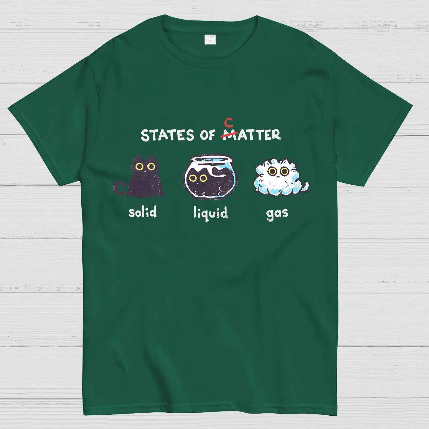 States of Catter Geek T-Shirt