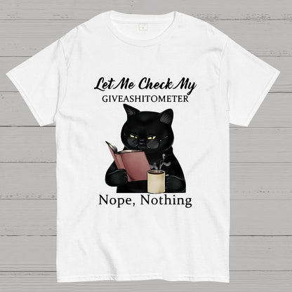 Cat Drinking Coffee Touch My Coffee I Will Slap You So Hard Nerdy T-Shirt