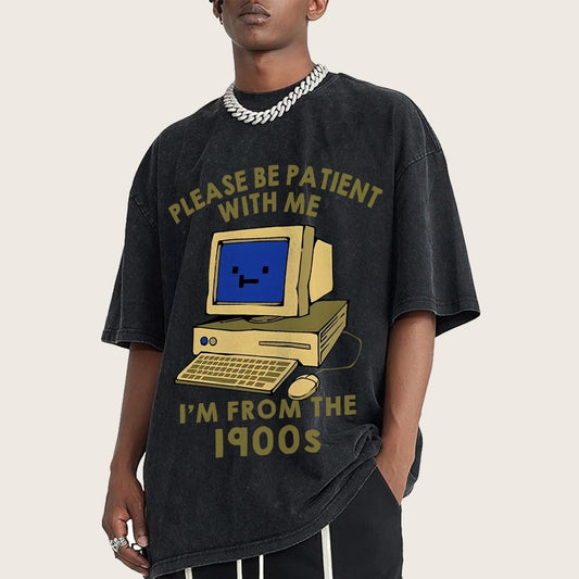 Please be Patient With Me Vintage Distressed T-shirt