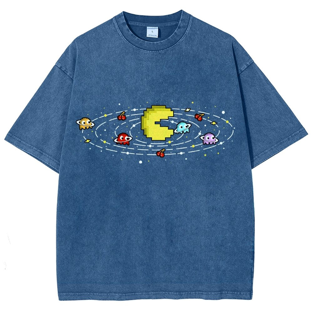 Ghost Orbit Vintage Distressed T-shirt