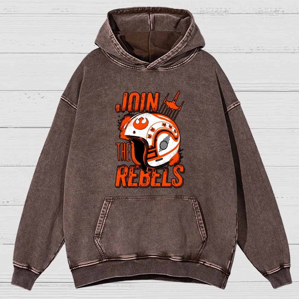 You Must Join Vintage Distressed Hoodie
