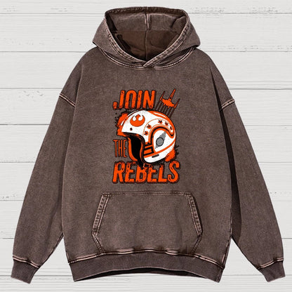 You Must Join Vintage Distressed Hoodie