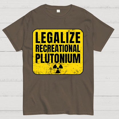 Legalize Recreational Plutonium Active Geek T-Shirt