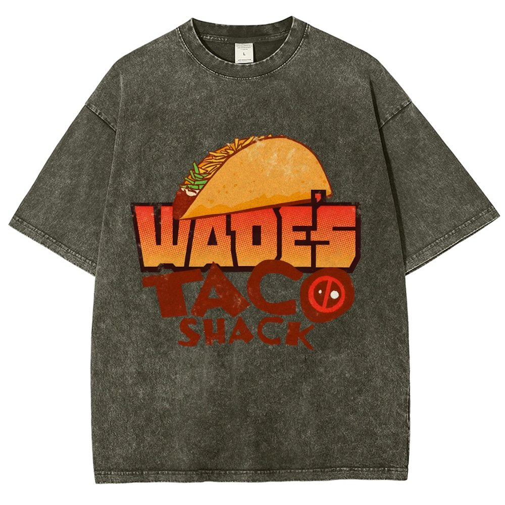 Wade's Taco Shack Vintage Distressed T-shirt