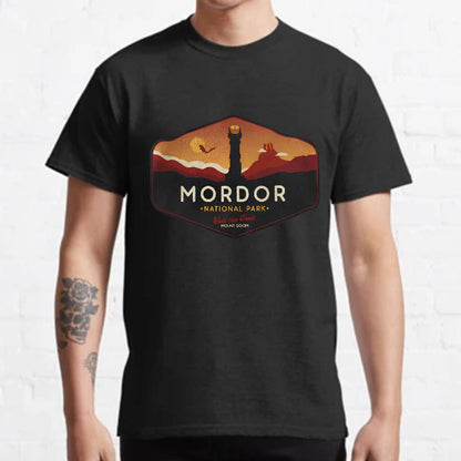 Mysterious Realm National Park Nerdy T-Shirt