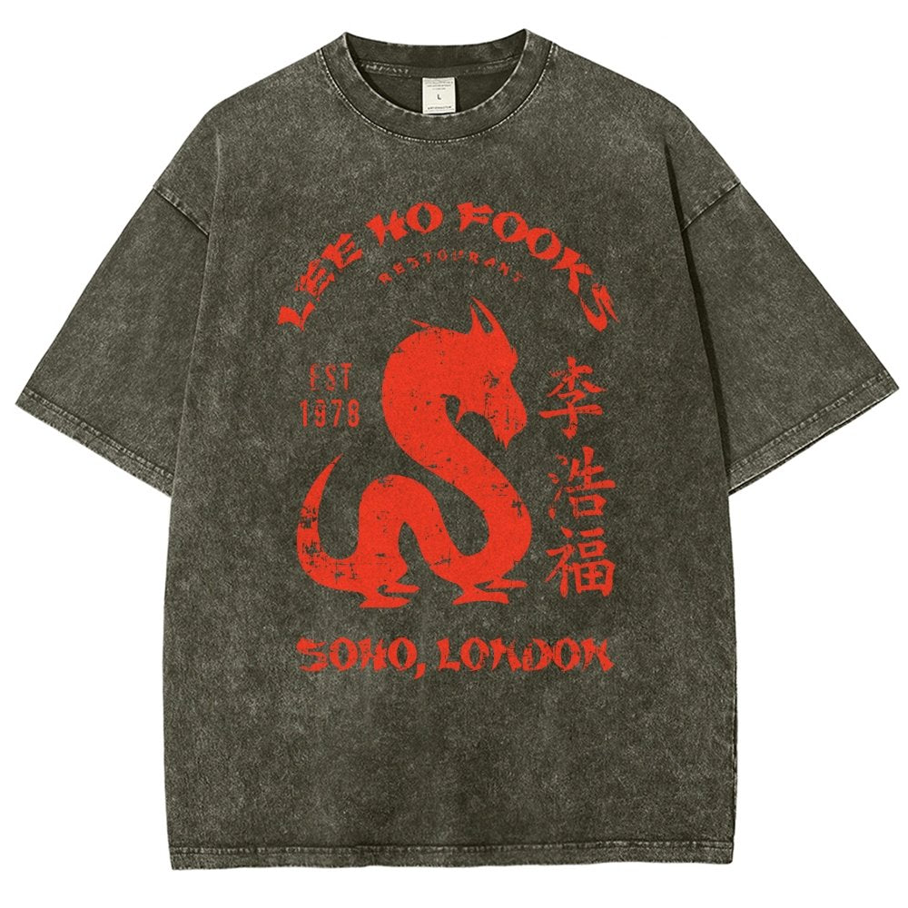 Lee Ho Fook‘s Vintage Distressed T-shirt