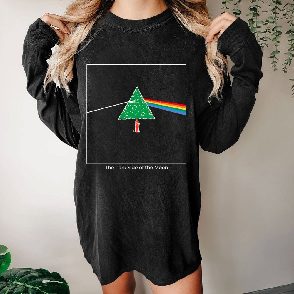 The Park Side of the Moon Washed Long Sleeve Tee