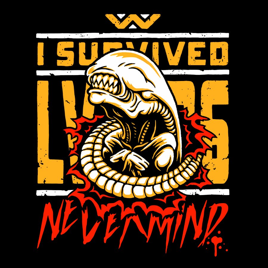 I Survived Geek Cotton Sweatshirt