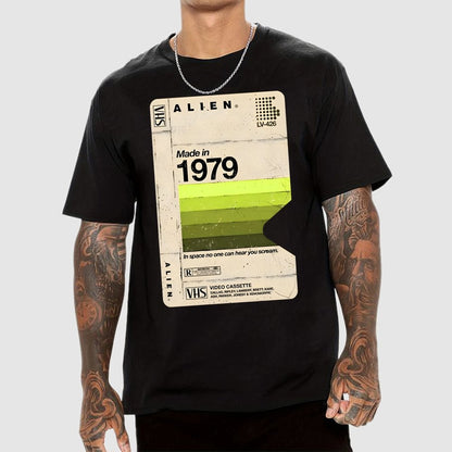 Mysterious Blank Tape Cover Unisex Geek T-Shirt