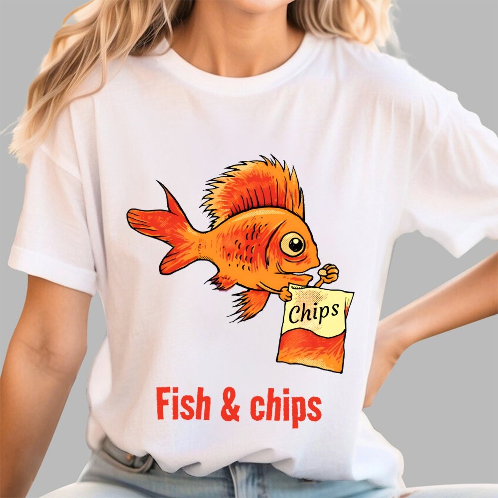 Fish & chips Geek T-Shirt