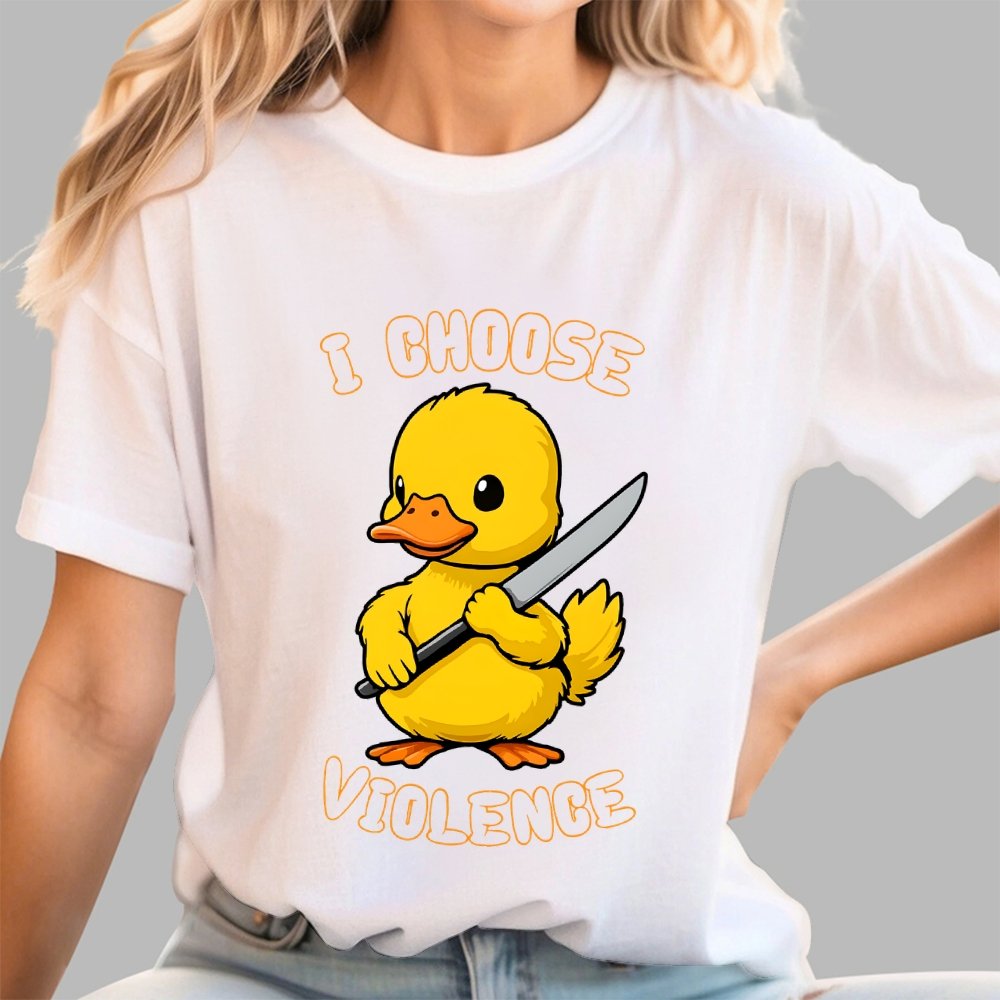 I Choose Violence Unisex Geek T-Shirt