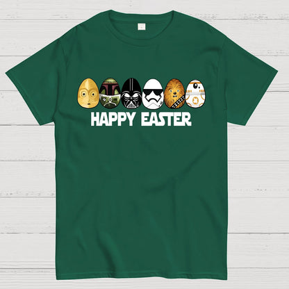 Easter Egg Hunting Party Happy Easter 2025 Geek T-Shirt