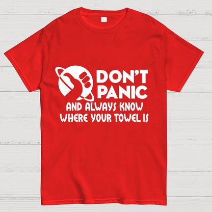 Don't Panic Geek T-Shirt