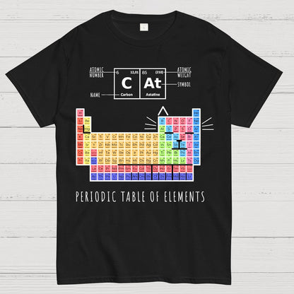 Periodic Table Of Cats Geek T-Shirt