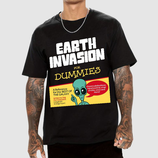 Earth Invasion for Dummies Geek T-Shirt