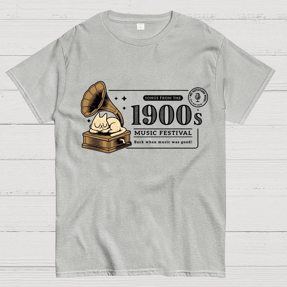 1900s Music Festival Unisex Geek T-Shirt