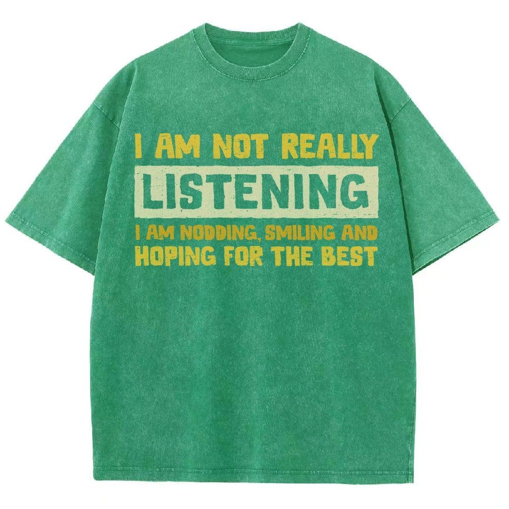 Hoping For The Best Vintage Distressed T-shirt
