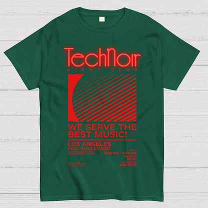 Technoir NIGHTCLUB Unisex Geek T-Shirt