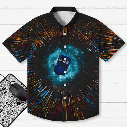 Blue Box Geek Hawaiian Shirt