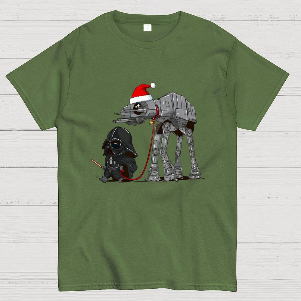 Walking the Futuristic Robot Dog  Geek T-Shirt