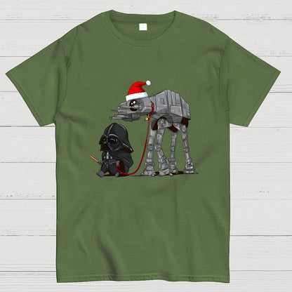 Walking the Futuristic Robot Dog  Geek T-Shirt