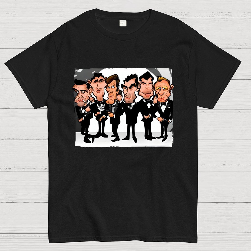Six Faces One Spy Geek T-Shirt