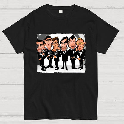 Six Faces One Spy Geek T-Shirt
