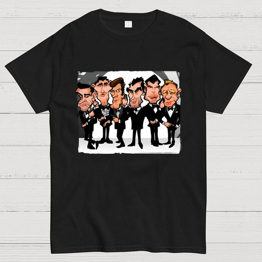 Six Faces One Spy Geek T-Shirt