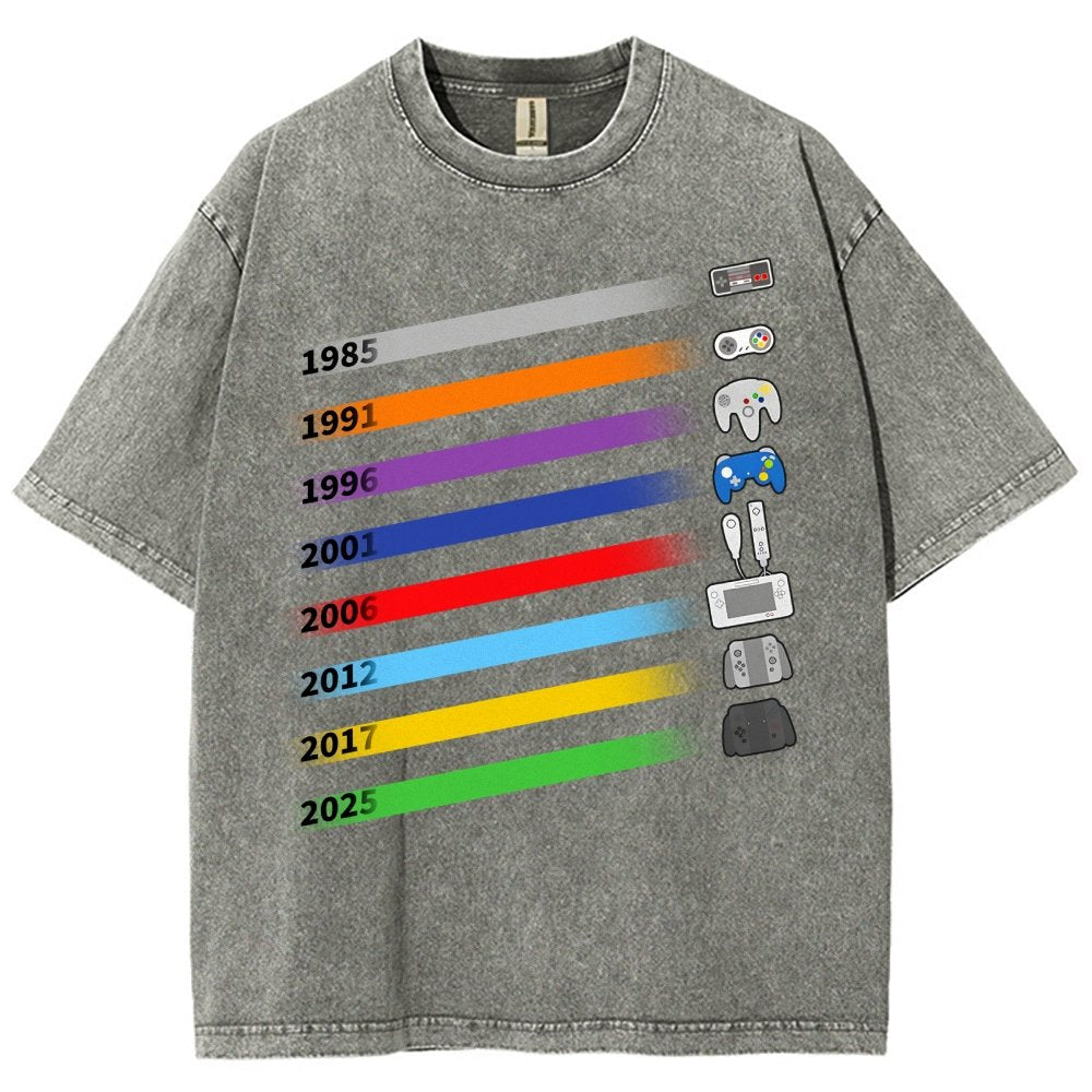 ConsoleEvolution Vintage Distressed T-shirt