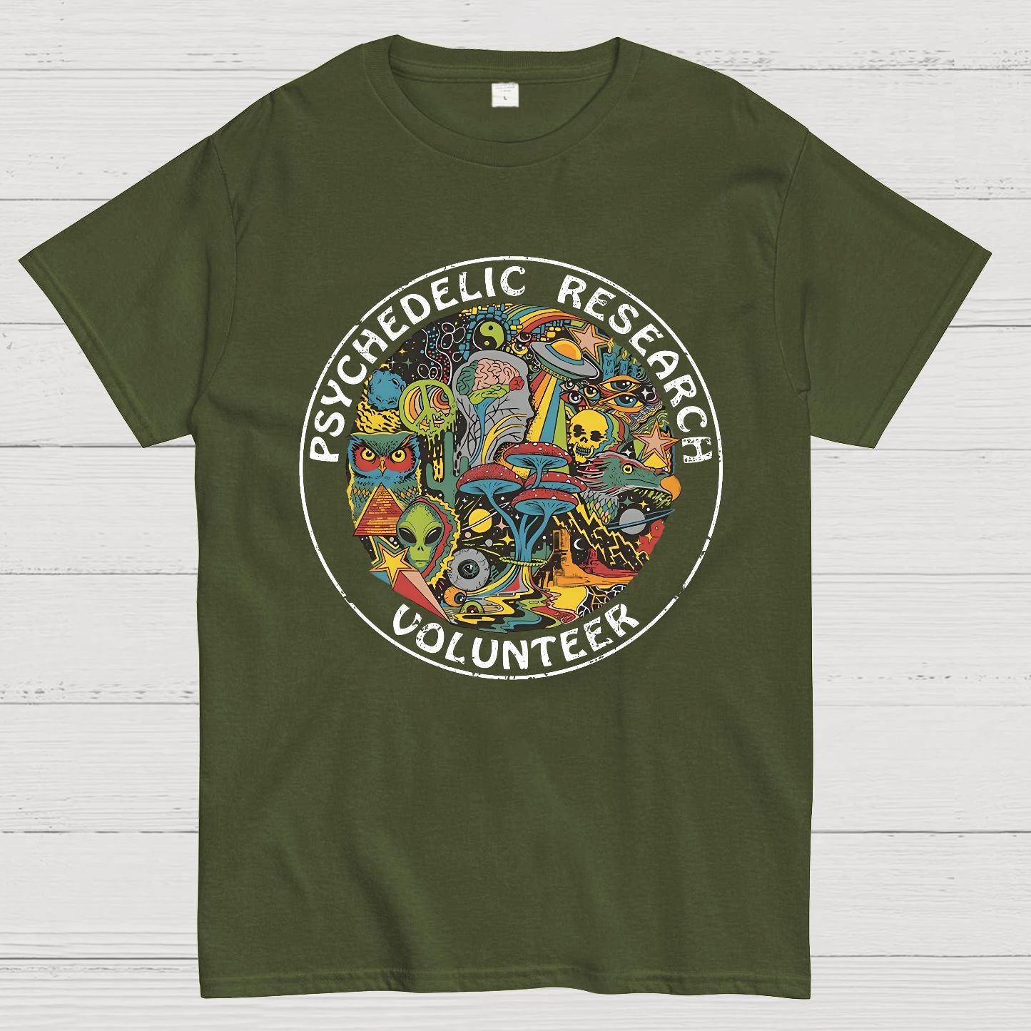 Psychedelic Research Volunteer Geek T-Shirt