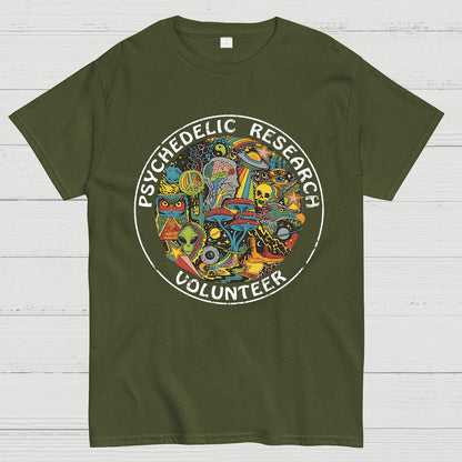 Psychedelic Research Volunteer Geek T-Shirt