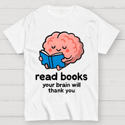 Books for your Brain Geek T-Shirt