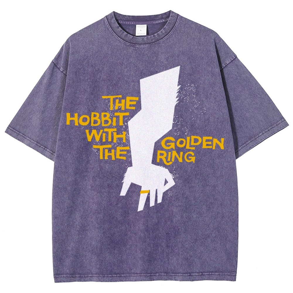 Golden Ring Vintage Distressed T-shirt