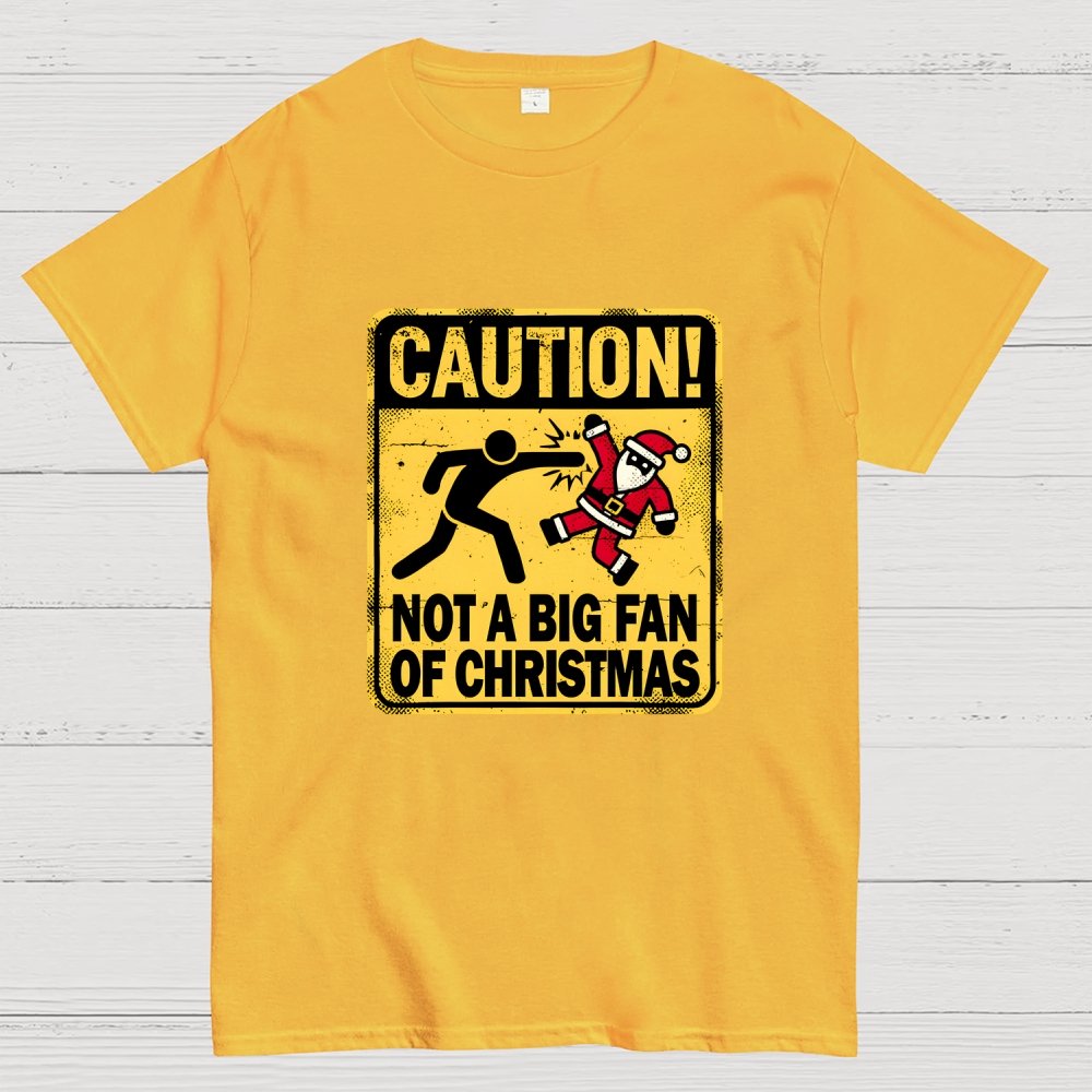 Christmas Caution Geek T-Shirt