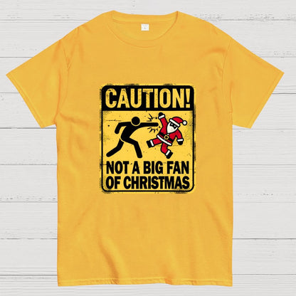 Christmas Caution Geek T-Shirt