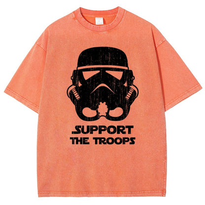 Support The Troops Vintage Distressed T-shirt