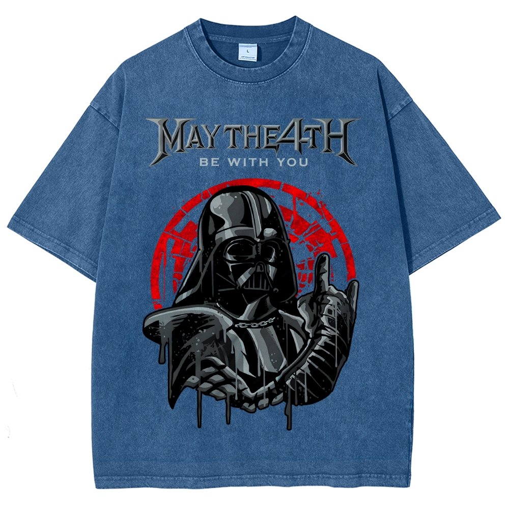 May 4 Metal Vintage Distressed T-shirt