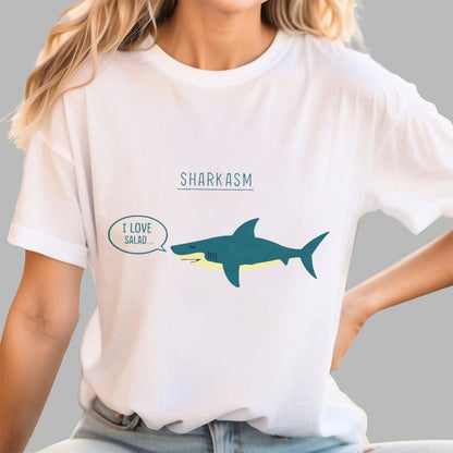Sharkasm Geek T-Shirt