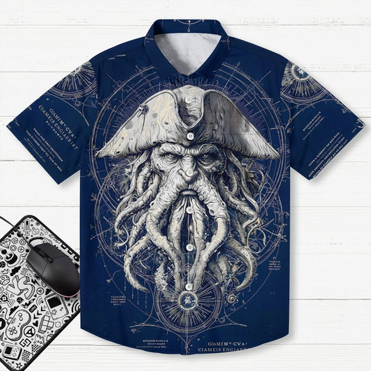 Captain Kerslu Geek Hawaiian Shirt