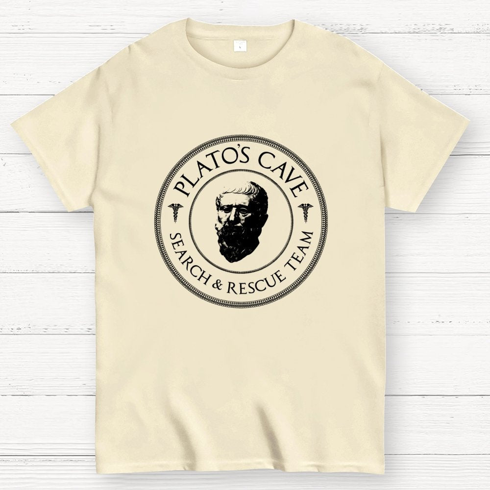 Plato's Cave Search And Rescue Team Geek T-Shirt