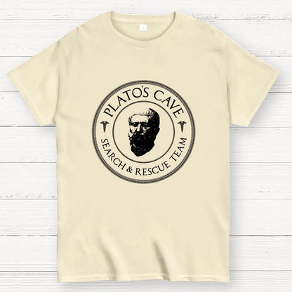 Plato's Cave Search And Rescue Team Geek T-Shirt