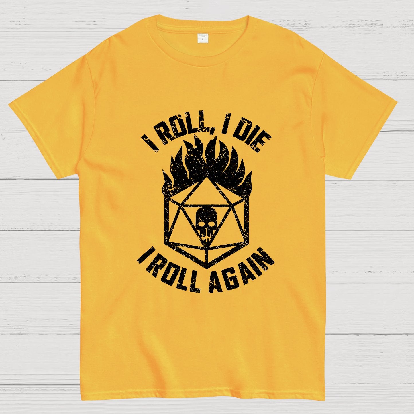 I Roll Again Geeky T-Shirt