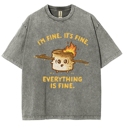A Fine Camping Trip Vintage Distressed T-shirt