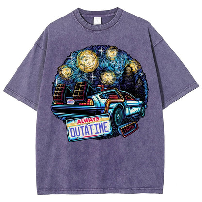 Always Outatime Vintage Distressed T-shirt