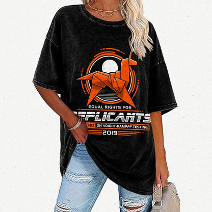 Equal Rights for Artificial Beings Vintage Distressed T-shirt