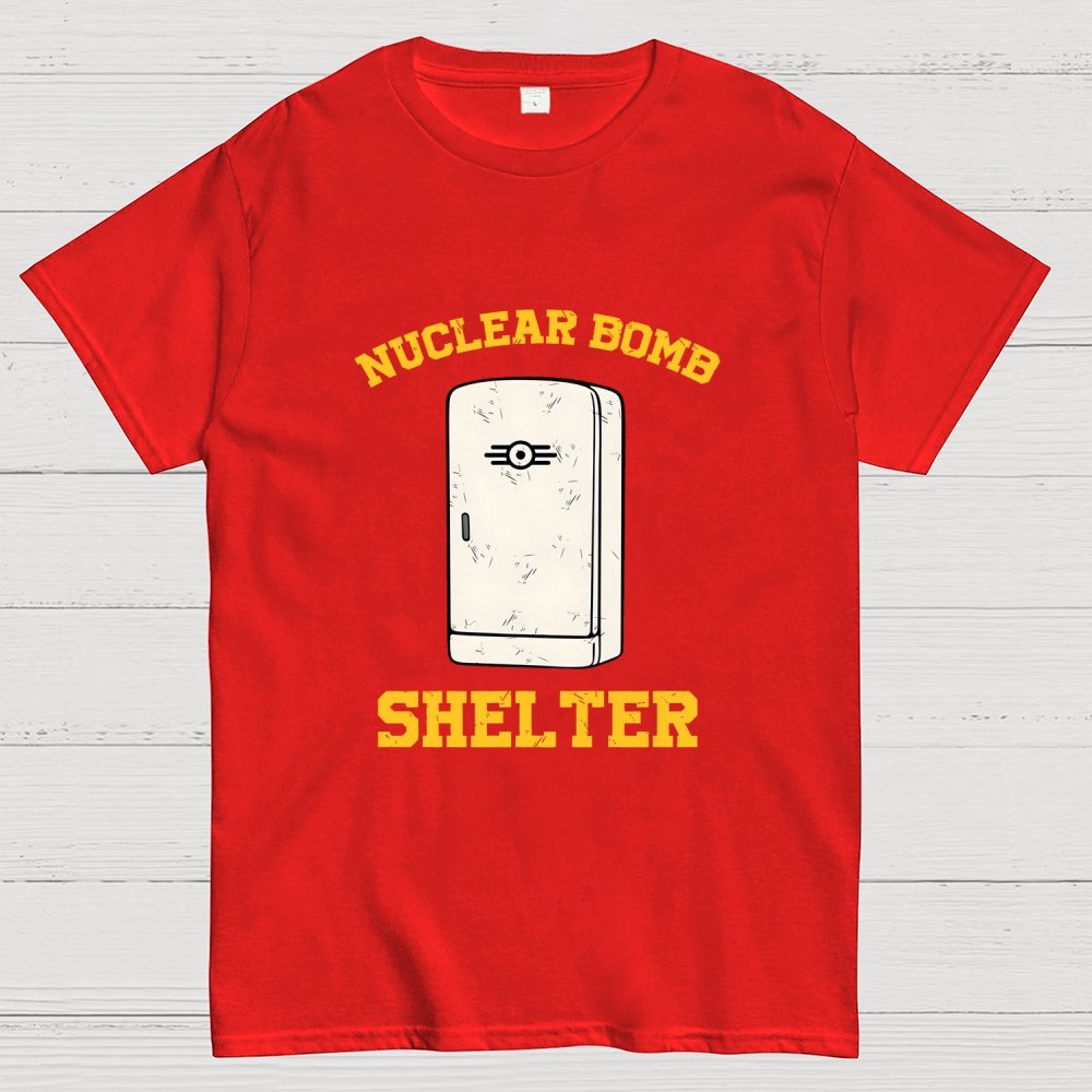 Nuclear Bomb Shelter Geek T-Shirt